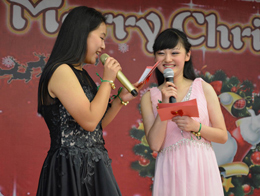 “提升学生文化内涵”国际部欢庆圣诞节