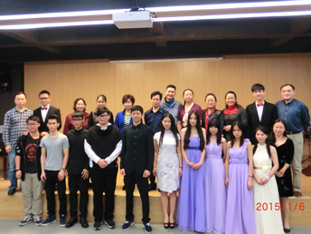 高三艺术班举行音乐术科生考前专业汇报