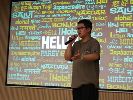 国际部为明讲座“语言文化的魅力”