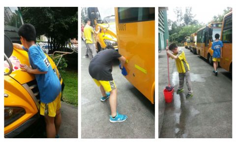 为明元培班“劳动日”学生校园实践体验活动