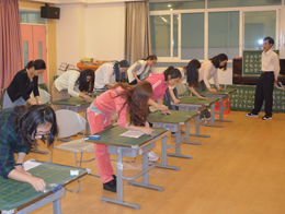 北大附中为明广州实验学校成功举行教师粉笔字大赛