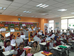 结朋友  同进步  共成长：记五年级手拉手书信联谊