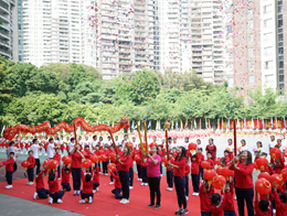 校庆专题：“点点星光耀为明”主题运动会盛大开幕