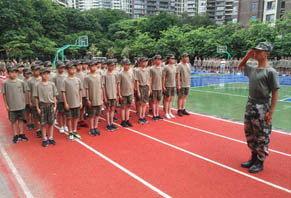 军训篇：今日携理想走进为明，明日倾智慧奉献社会